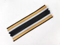Preussen, Ordensband zum Erinnerungskreuz Königgrätz 1866/ Main Armee 1866. Breite 25mm, Länge 8cm, Fertigung aus den 1930iger Jahren