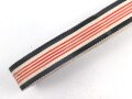 Preussen, Ordensband zur Bandspange der Kolonial Denkmünze 1912. Breite 15mm, sie erhalten je 10cm von der Rolle abgeschnitten