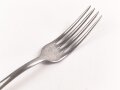 Gabel von der Kriegsmarine, datiert 1942, Metall, Gesamtlänge ca. 21 cm