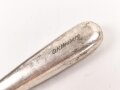 Messer Offizierskasino Truppenübungsplatz Heuberg (O.H.Heuberg = Ortshauptverband Heuberg), an der Spitze angerostet