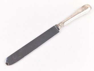 Messer Offizierskasino Truppenübungsplatz Heuberg (O.H.Heuberg = Ortshauptverband Heuberg), an der Soitze leicht angerostet