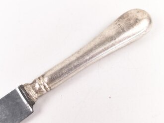 Messer Offizierskasino Truppenübungsplatz Heuberg (O.H.Heuberg = Ortshauptverband Heuberg), an der Soitze leicht angerostet
