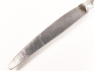 Messer Luftwaffe "Feinstahl Solingen", datiert 1938, Gesamtlänge ca. 25 cm