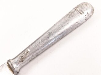 Messer Luftwaffe "Feinstahl Solingen", datiert 1938, Gesamtlänge ca. 25 cm