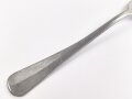 Gabel von der Wehrmacht aus Aluminium, datiert 1941, Gesamtlänge ca. 21 cm