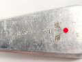 Gabel von der Wehrmacht aus Aluminium, datiert 1941, Gesamtlänge ca. 21 cm