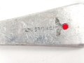 Gabel von der Wehrmacht aus Aluminium, datiert 1941, Gesamtlänge ca. 21 cm