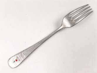 Gabel von der Wehrmacht aus Aluminium, datiert 1941,...