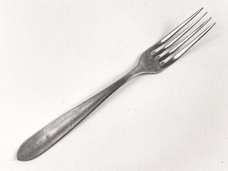 Gabel von der Wehrmacht, datiert 1942, Gesamtlänge ca. 21 cm