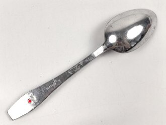 Löffel von der Wehrmacht aus Aluminium, datiert...