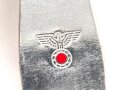 Löffel von der Wehrmacht aus Aluminium, datiert 1942, Gesamtlänge ca. 21 cm
