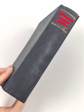 Adolf Hitler "Mein Kampf" blaue Ganzleinenausgabe von 1937
