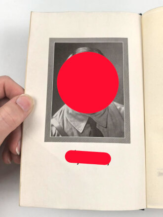 Adolf Hitler "Mein Kampf" blaue Ganzleinenausgabe von 1937