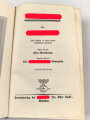 Adolf Hitler "Mein Kampf" blaue Ganzleinenausgabe von 1937