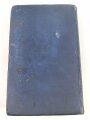 Englische Ausgabe Adolf Hitler "Mein Kampf" in London von "Hurts and Blackett Ltd" publiziert, datiert 1939, Blaue Ganzleinenausgabe