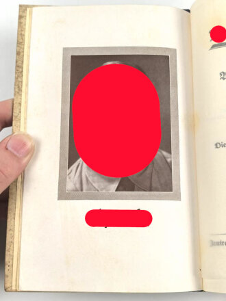 Adolf Hitler "Mein Kampf" Hochzeitsausgabe der Stadt Wien, datiert 1940, Ausgabe 1939