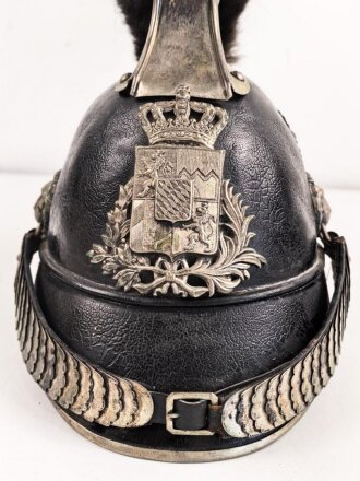 Bayern, Helm Modell 1850 für schwere Bürgerwehr...
