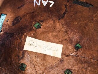 Bayern, Helm Modell 1850 für schwere Bürgerwehr Kavallerie. In allen Teilen originales, dekoratives Stück