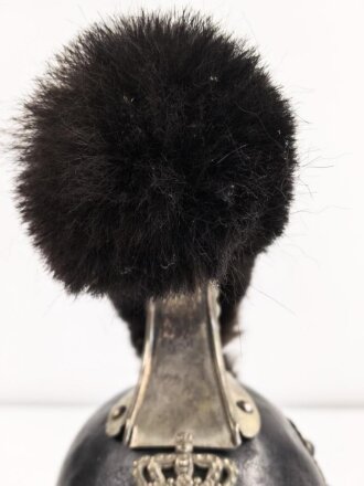 Bayern, Helm Modell 1850 für schwere Bürgerwehr Kavallerie. In allen Teilen originales, dekoratives Stück