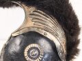 Bayern, Helm Modell 1850 für schwere Bürgerwehr Kavallerie. In allen Teilen originales, dekoratives Stück