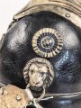 Bayern, Helm Modell 1850 für schwere Bürgerwehr Kavallerie. In allen Teilen originales, dekoratives Stück