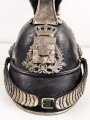 Bayern, Helm Modell 1850 für schwere Bürgerwehr Kavallerie. In allen Teilen originales, dekoratives Stück