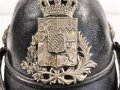 Bayern, Helm Modell 1850 für schwere Bürgerwehr Kavallerie. In allen Teilen originales, dekoratives Stück