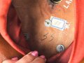 Bayern, Pickelhaube für eine Reserveoffizier der Kavallerie. Kriegsausführung, die vergoldung zum Teil vergangen. Zwei Sternsplinte fehlen. Keine Doppellöcher