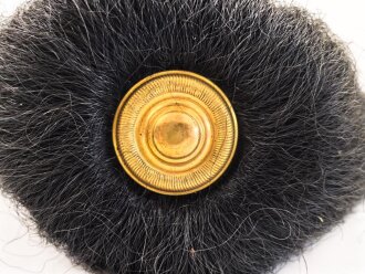 Bayern, Paradebusch mit Trichter für eine Pickelhaube. Guter Zustand, im Aufbewahrungskarton