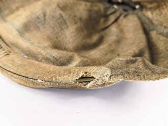 1.Weltkrieg, Überzug für eine Pickelhaube des Königl. Bayerische Infanterie Regiment "König" Nr.1 Getragenes Stück, die Nummer "1" noch erkennbar