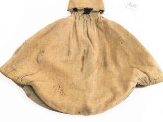1.Weltkrieg, Überzug für eine Pickelhaube des Königl. Bayerische Infanterie Regiment "König" Nr.1 Getragenes Stück, die Nummer "1" noch erkennbar