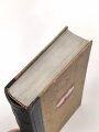 Adolf Hitler "Mein Kampf" Hochzeitsausgabe / Kriegsausgabe von 1940 der Gauhauptstadt Innsbruck, Widmung lose innliegend, datiert 1943