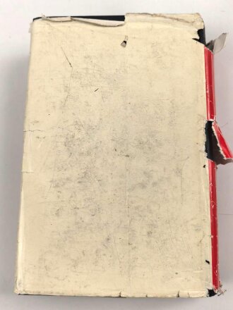 Adolf Hitler "Mein Kampf" blaue Ganzleinenausgabe von 1935, im Schutzumschlag, dieser defekt