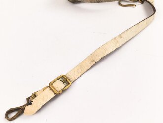 Kaiserreich, geweisstes Koppel für Berittene. Das Unterfutter beschädigt, sonst guter Gesamtzustand. Länge 100cm