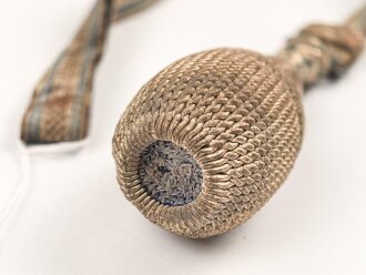 Bayern, Portepee für berittene Truppen in gutem Zustand. Kleine Ausführung, das Band 14mm schmal
