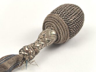 Bayern, Portepee für berittene Truppen in gutem Zustand. Kleine Ausführung, das Band 14mm schmal