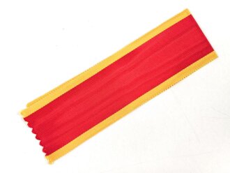 Braunschweig, Band zum Orden Heinrich des Löwen . Breite 40mm, Länge 26,5cm
