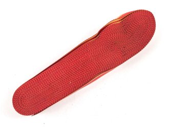 Braunschweig, Band für die Bandspange zum Orden Heinrich des Löwen . Breite 15mm, sie erhalten je 10cm von der Rolle abgeschnitten
