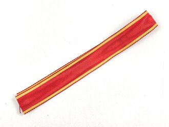 Braunschweig, Band für die Bandspange zum Orden Heinrich des Löwen . Breite 15mm, Länge 26cm