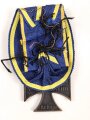 Braunschweig, Kriegsverdienstkreuz 2. Klasse mit Bewährungsabzeichen am Band, von einer Ordenspange abgetrennt