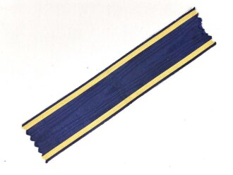 Braunschweig, Band für das Kriegsverdienstkreuz 2. Klasse. Breite 30mm, Länge 14cm
