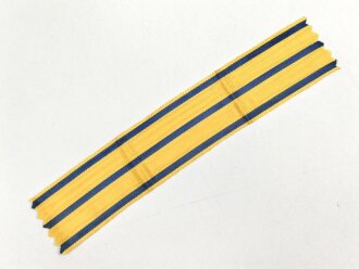 Braunschweig, Band zum Kriegsverdienstkreuz für Frauen und Jungfrauen. Breite 30mm, Länge 16cm