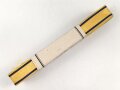 Braunschweig, Nichtkämpferband für die Bandspange zum Kriegsverdienstkreuz 2. Klasse. Breite 15mm, in der originalen Banderole, laut dieser 10 Meter