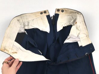 Kaiserreich, lange Hose für Offiziere der Infanterie. Getragenes Stück in gutem Zustand, ungereinigt.