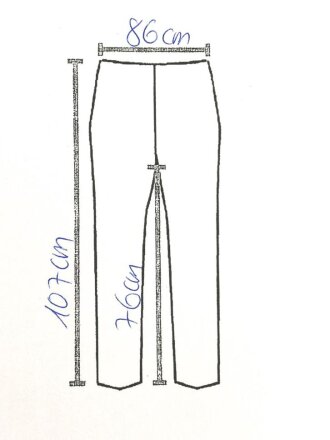 Kaiserreich, lange Hose für Offiziere der Infanterie. Getragenes Stück in gutem Zustand, ungereinigt.