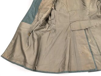1.Weltkrieg Preussen, Waffenrock für einen Gefreiten im Jäger Regiment zu Pferde Nr. 3 ( Colmar ). Ungereinigtes Eigentumstück in gutem Gesamtzustand