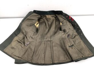 Geschönte Feldbluse Modell 1936 für Kraftfahrtruppe des Stabsfeldwebel Brinkmann.. Meiner Ansicht nach so zusammengehörig. Guter Zustand