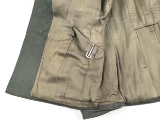 Geschönte Feldbluse Modell 1936 für Kraftfahrtruppe des Stabsfeldwebel Brinkmann.. Meiner Ansicht nach so zusammengehörig. Guter Zustand