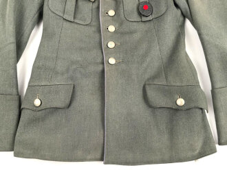 Geschönte Feldbluse Modell 1936 für Kraftfahrtruppe des Stabsfeldwebel Brinkmann.. Meiner Ansicht nach so zusammengehörig. Guter Zustand