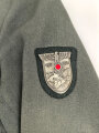 Geschönte Feldbluse Modell 1936 für Kraftfahrtruppe des Stabsfeldwebel Brinkmann.. Meiner Ansicht nach so zusammengehörig. Guter Zustand